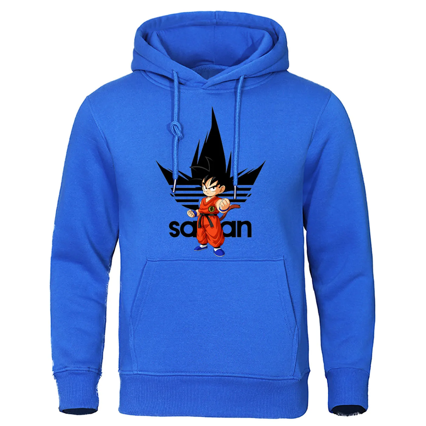 Драконий жемчуг Толстовки Драконий жемчуг Z Dbz Сон Гоку толстовки японского аниме пуловер для мужчин Harajuku Повседневная Уличная одежда - Цвет: blue 6-1