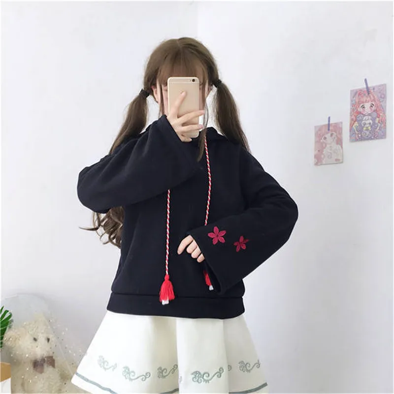 Женский укороченный Топ с длинным рукавом капюшоном | Женская одежда