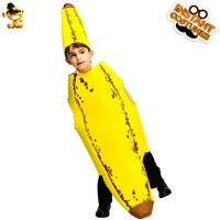 children bad banana costumes cosplay kid halloween costumes girls sponge banana jumpsuit christmas party