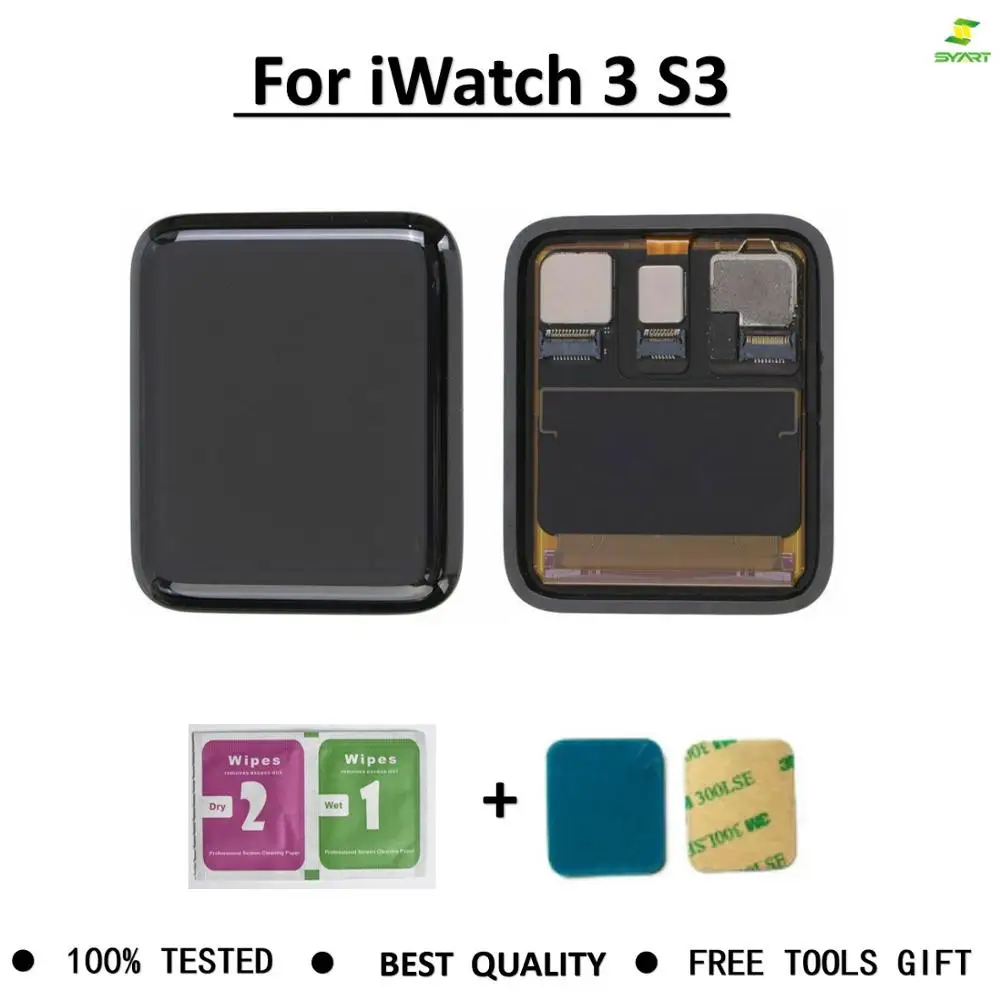 Сборка дигитайзер lcd gps для Apple Watch Series 3 gps lcd 38 мм и 42 мм Сенсорный экран Замена для i Watch3 lcd сотовая версия