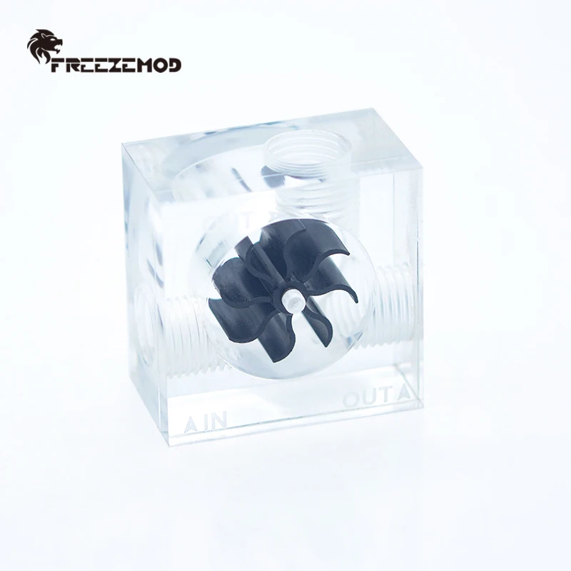 FREEZEMOD 3 полосный индикатор потока воды для компьютера охлаждения воды. LSJ PM3|water flow