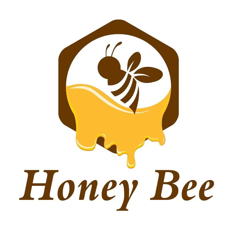 Aliauto Funny Car Sticker Cartoon Honey Bee Decal Accessories PVC for Mini Cooper Skoda Octavia Renault Duster Vw Golf 14cm*14cm |