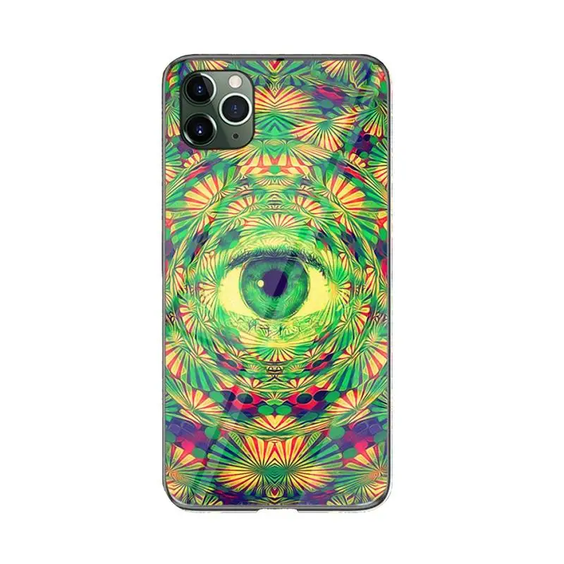 

FHNBLJ Eyes-6 Phone Case For iPhone 12 mini 12 PRO Max 11 pro XS MAX 8 7 6 6S Plus X XR cover