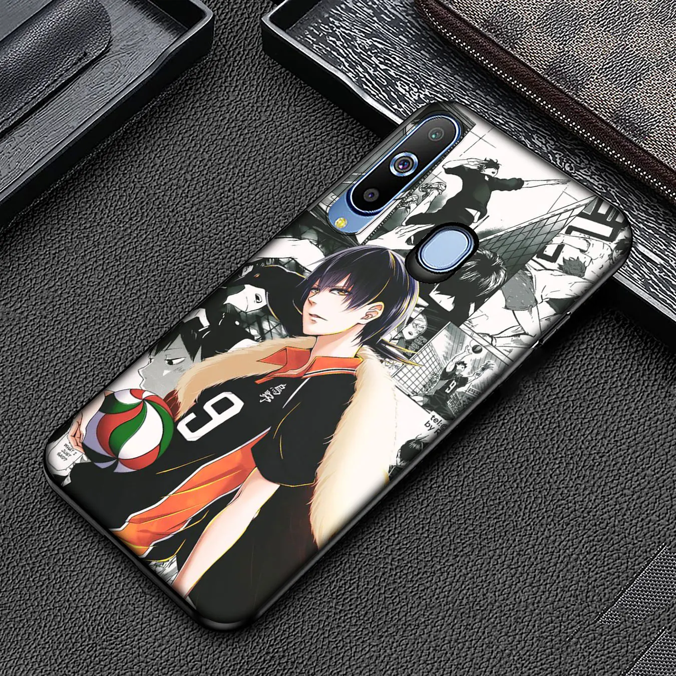 IYICAO Haikyuu Hinata Soft Silicone Phone Case for Samsung Galaxy A6 A9 A8 A7 2018 A3 A5 Note 9 8 10 Plus 20 Ultra Cover | Мобильные