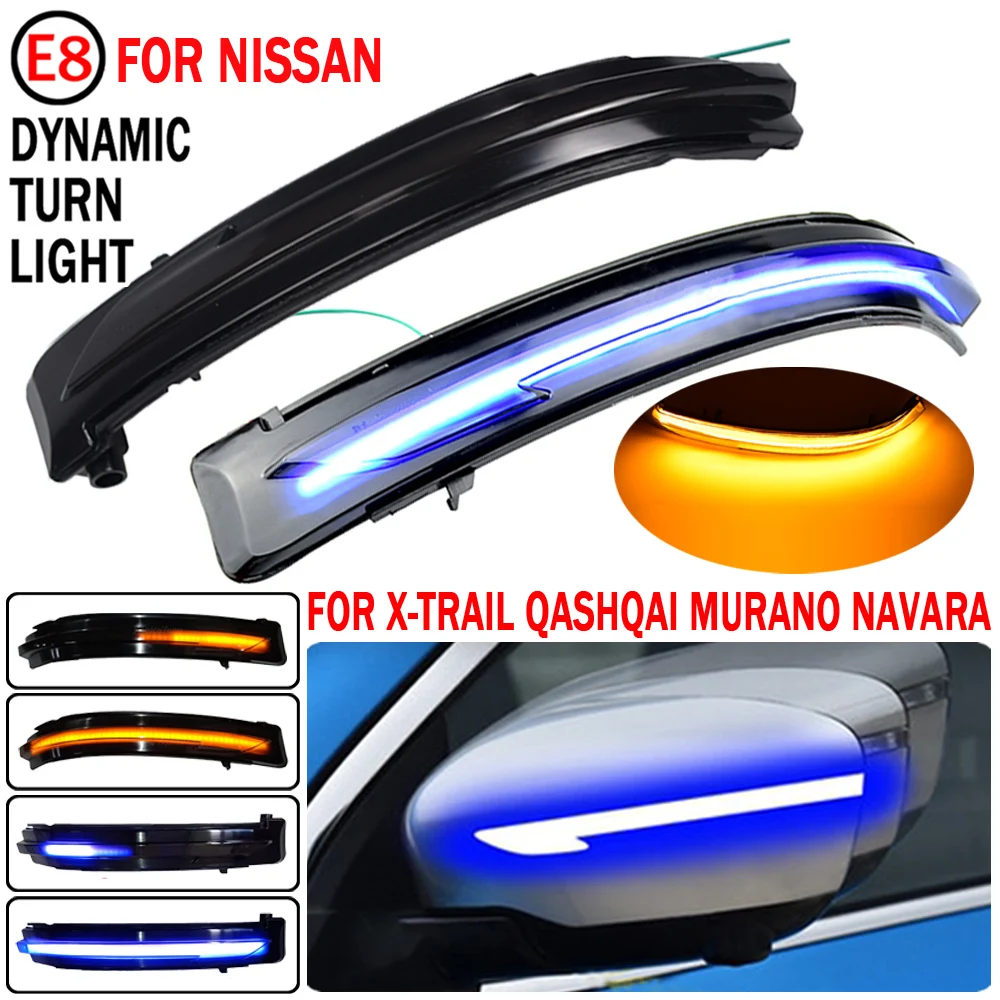 

2 шт., светодиодный поворотный сигнал для Nissan X-Trail /Rogue T32 2014-2019