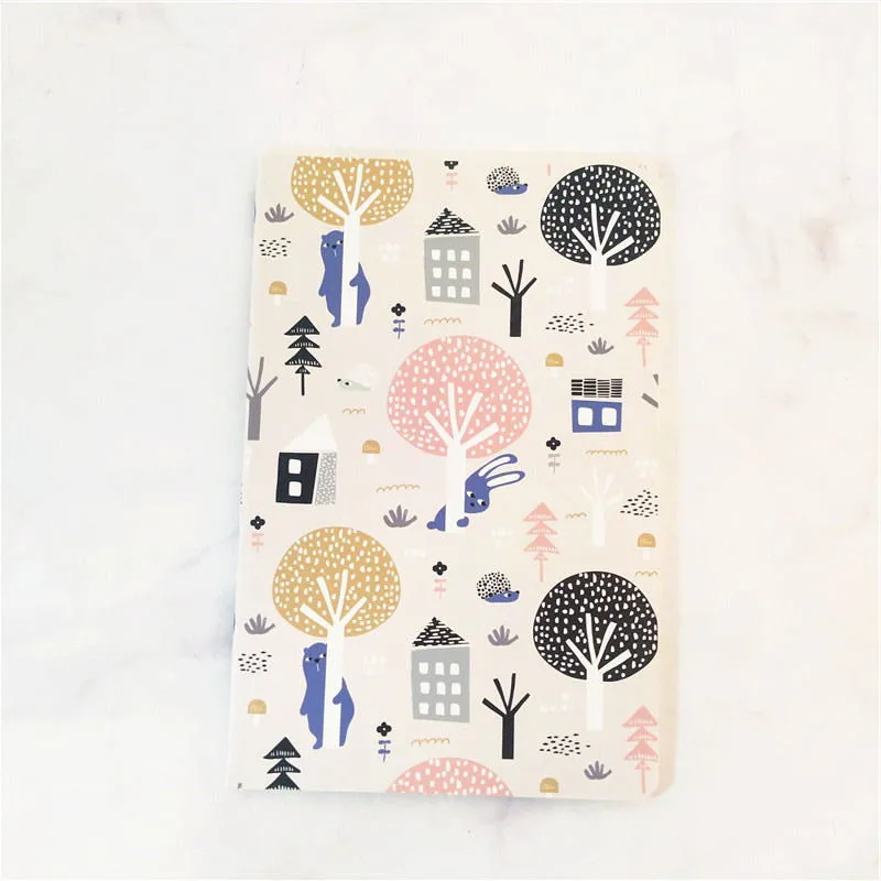 10 A5 блокнот,, Kawaii Bullet Journal, мягкая обложка, дневник, планировщик, альпака, милый офисный канцелярский блокнот с животными, бумага - Цвет: 10