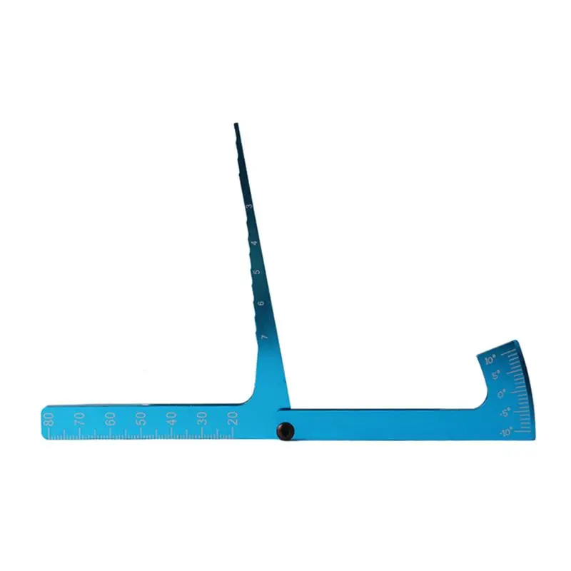 Регулируемые колеса обода развала высота шины угол баланс линейки для RC