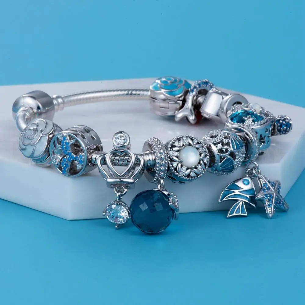 Перфорированная ткань с подвеской изображением короны 925 пробы серебро