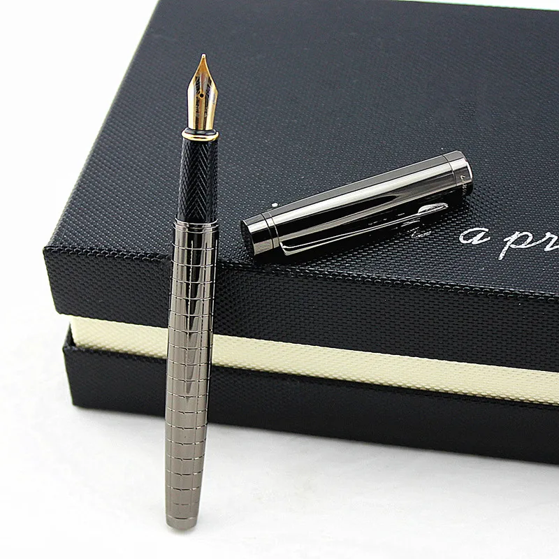 Роскошный Металлический решетчатый черный зажим 0 5 мм Средний наконечник