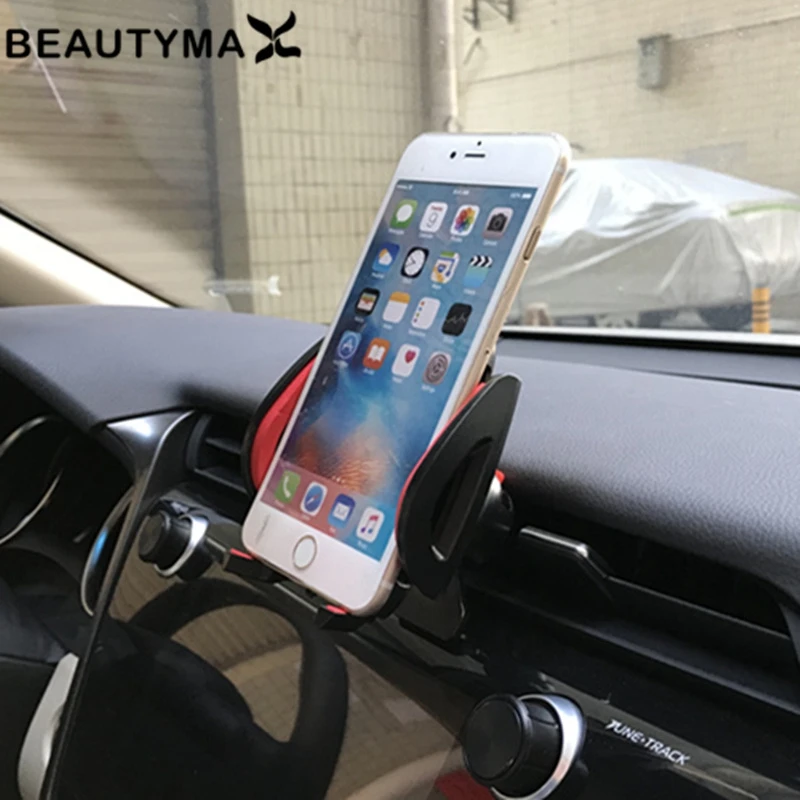 Автомобильный раздвижной держатель для телефона на вентиляционное отверстие