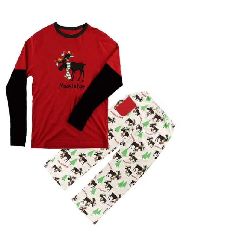 Family Christmas Pajamas Set Warm Adult Kids Girls Boy Mommy Sleepwear Nightwear Mother Daughter Clothes Matching Outfits |