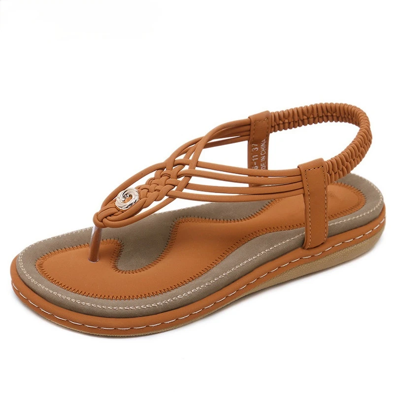 

Летняя мода, искусственная кожа, шлепанцы большого размера, сандалии, удобная обувь, доступны 6 цветов