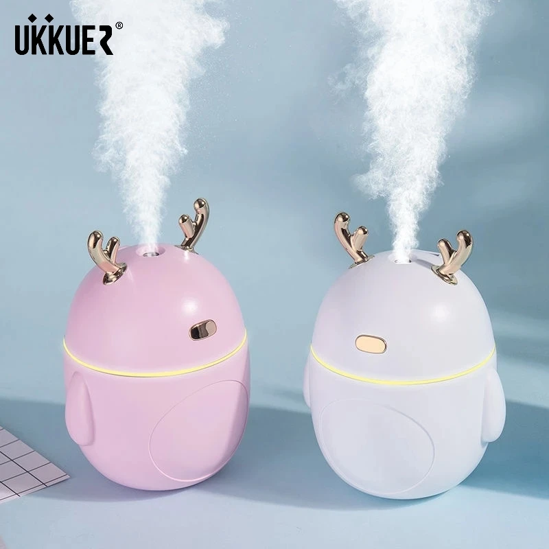 

Увлажнитель воздуха для дома, USB мини-увлажнитель для спальни, для студентов, бесшумный офисный спрей, светодиодный аромаувлажнитель, устро...
