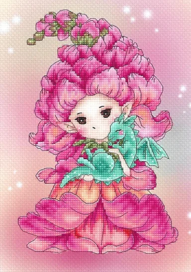 Хлопковая самосочетающаяся вышивка крестиком MM RS хлопковая поставляется без