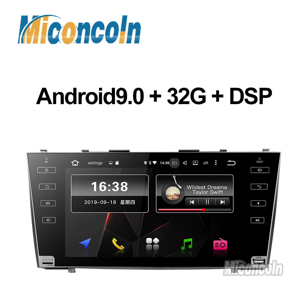 PX30 32G ips Android 9 0 автомобильный gps навигатор для Toyota camry 2008 2009 2010 2011 dvd плеер