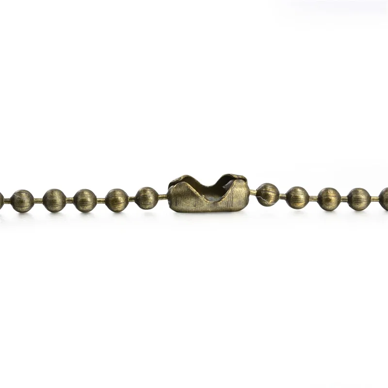 Цепочка Из медный серебристый цвет бронзы 1 2 мм 10 шт. | Украшения и аксессуары