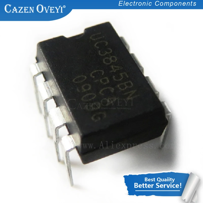 10pcs/lot UC3845B DIP-8 UC3845A DIP8 UC3845AN UC3845BN UC3845 DIP In Stock | Электронные компоненты и