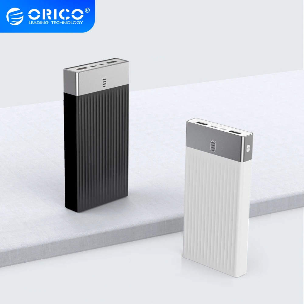ORICO 10000 мАч Quick Charge3.0 внешний аккумулятор 5V2A/9V2A 18 Вт Max Power Bank Зарядка для Мобильный