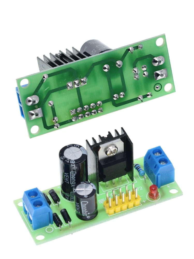 Завеса L7805 LM7805 понижающий преобразователь доска 7 5 V-20V 5V Регулятор модуль питания