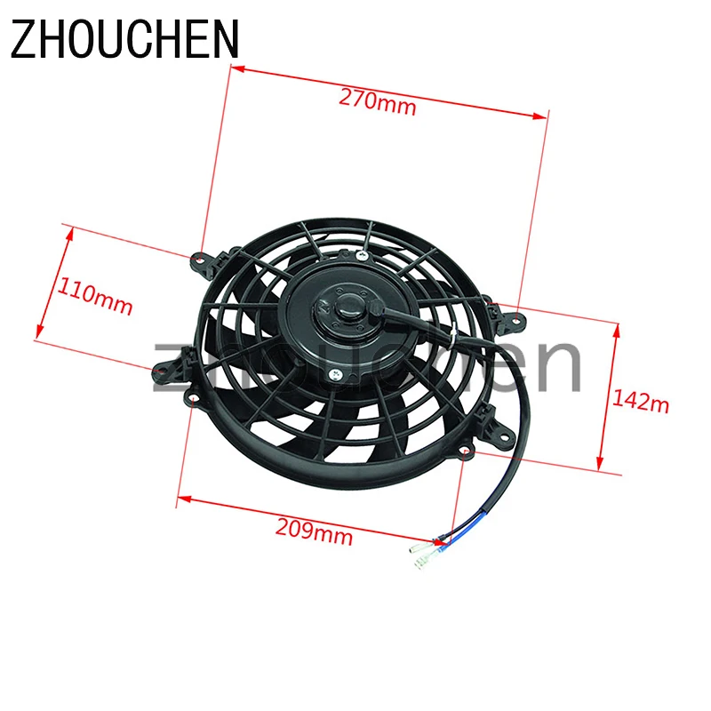 Новейший Высокая Производительность радиатор охлаждения вентилятор масляный