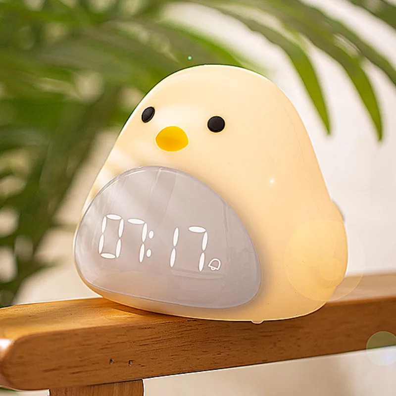 

Многофункциональный ночник Time Bird с Usb-зарядкой, умный Детский Светильник для сна, будильник, домашний декор