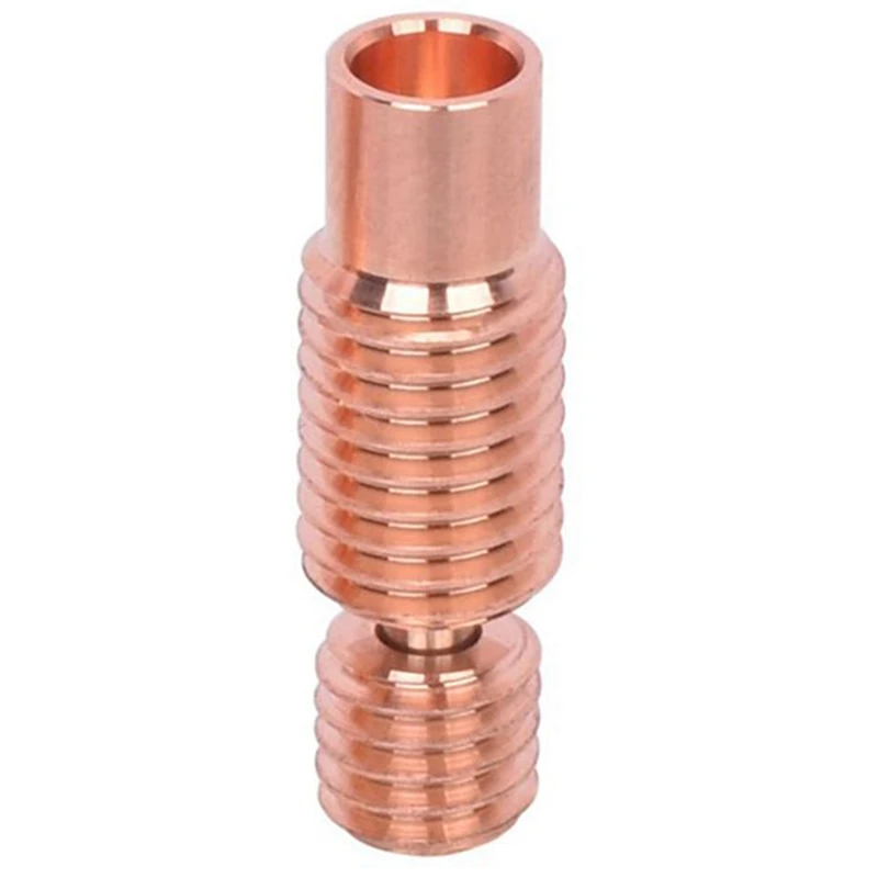

NF V6-Crazy Heat Break Copper And 3D Printer Nozzle Throat For 1.75 Mm E3D V6 HOTEND Heating Block