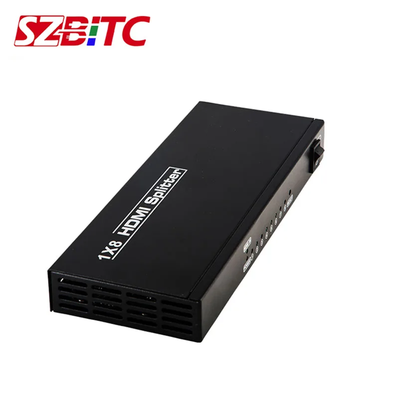 Разветвитель SZBITC 4K HDMI 1x8 видеопреобразователь 1 в 8 Выход HDMI-распределитель