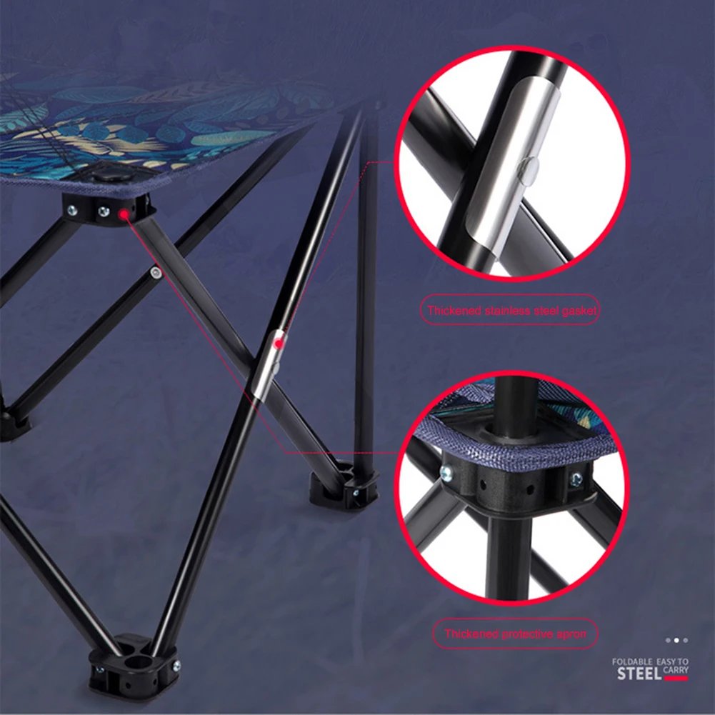 Стул складной для рыбалки кемпинга пикника барбекю сада походов | Спорт и