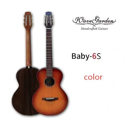 B6S Color 36 Акустическая гитара 36 дюймов 34 твердой древесины музыкальные Струнные инструменты стальные струны детские дорожные гитары ras профессиональный китайский бренд - Цвет: B6S Color 36