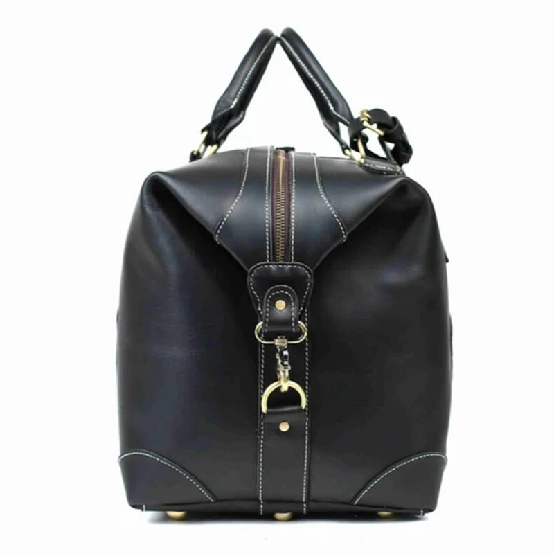 ROCKCOW супер большая сумка из кожи с натуральным лицевым покрытием итальянская