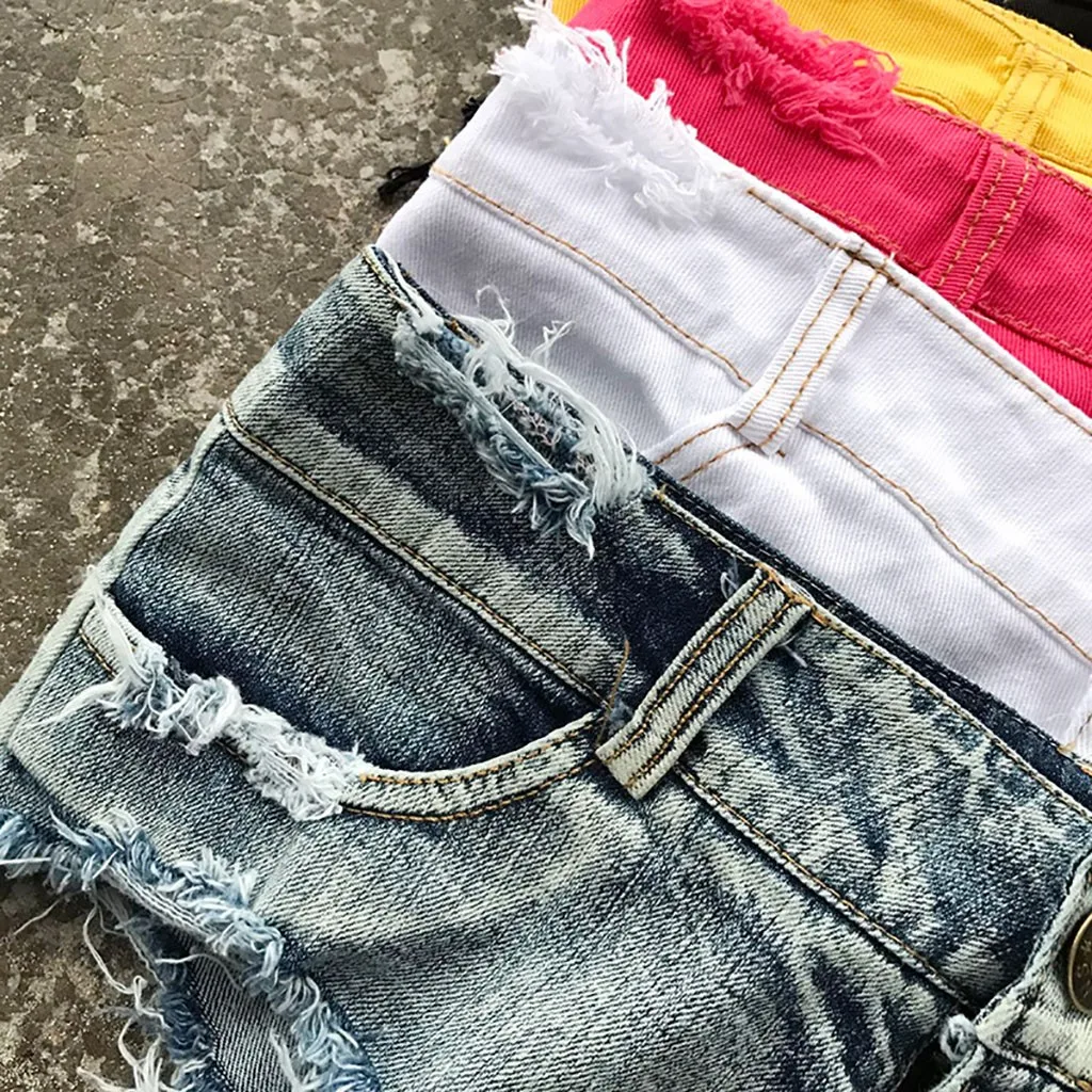 

Sexy Mini Short Jeans Booty Shorts Women Denim Jeans Low Waist Bikini Denim Shorts Hole Ripped Summer Slim Street VogueShorts