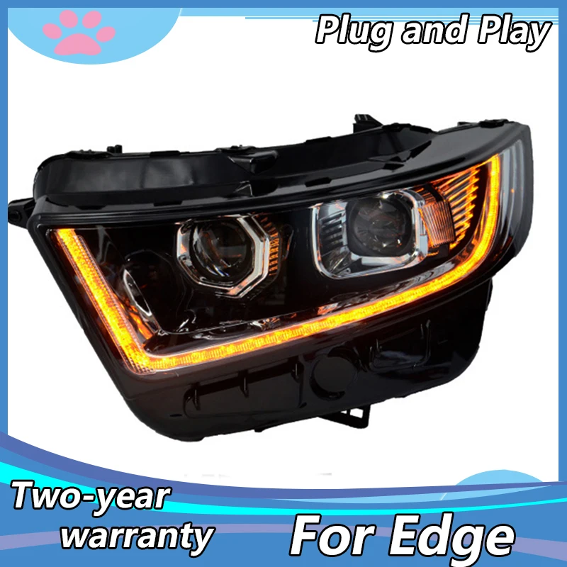 

Car styling for Ford Edge 2015-2018 ALL LED headlight Edge OEM LED headlight Accessories