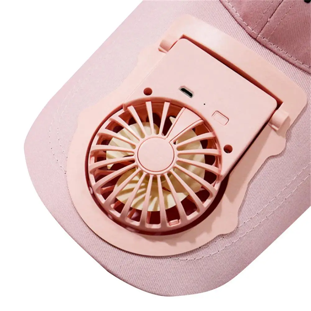 

Fan Cap Cotton Usb Charging Outdoor Travel Hat Portable Rechargeable Sun Fan Hat