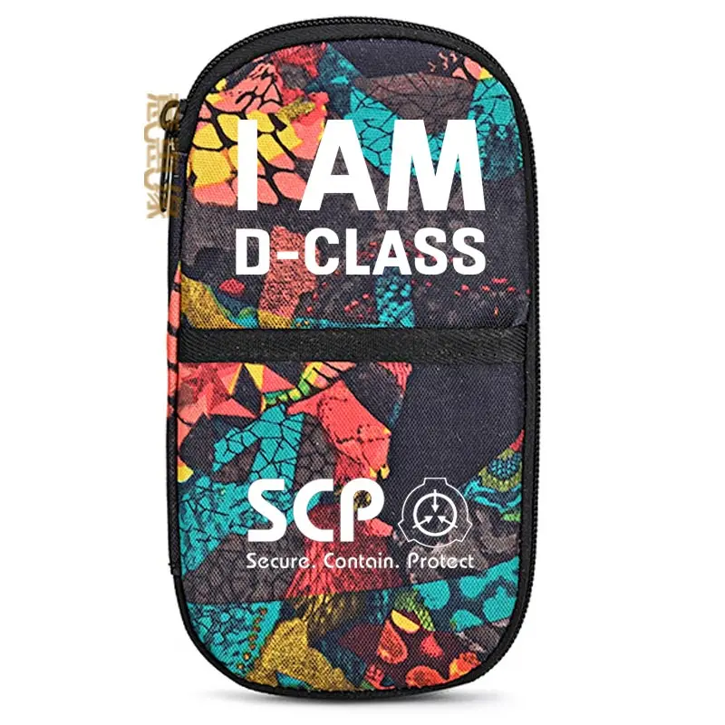 SCP Cosplay промо школьная офисная сумка для канцелярских принадлежностей Холщовый