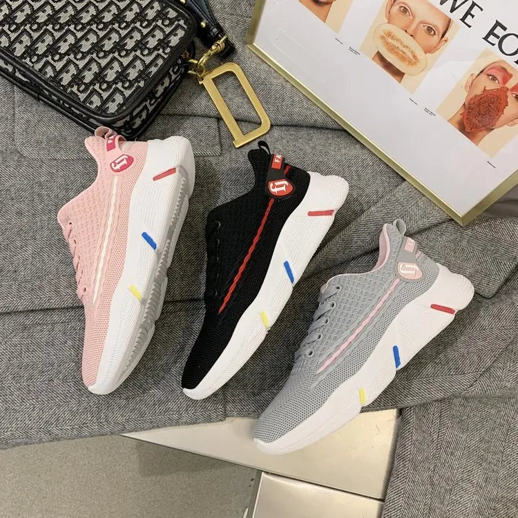 

2021 New Women Sport Shoes Fashion Platform Sneakers Ladies Spring Winter Flats Running Shoes Woman Zapatos De Mujer Sneakers