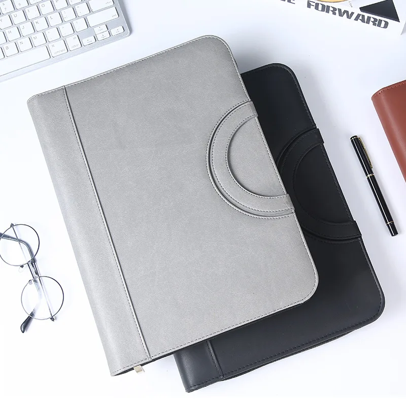 Деловая портативная папка калькулятор формата а4 для мужчин|Папка файлов| |