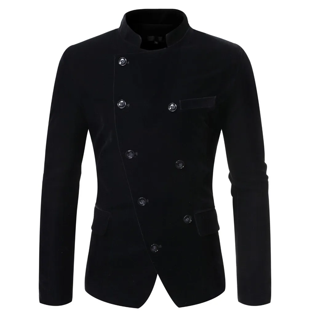 Новый Популярный роскошный костюм мужской блейзер Весенняя модная деловая