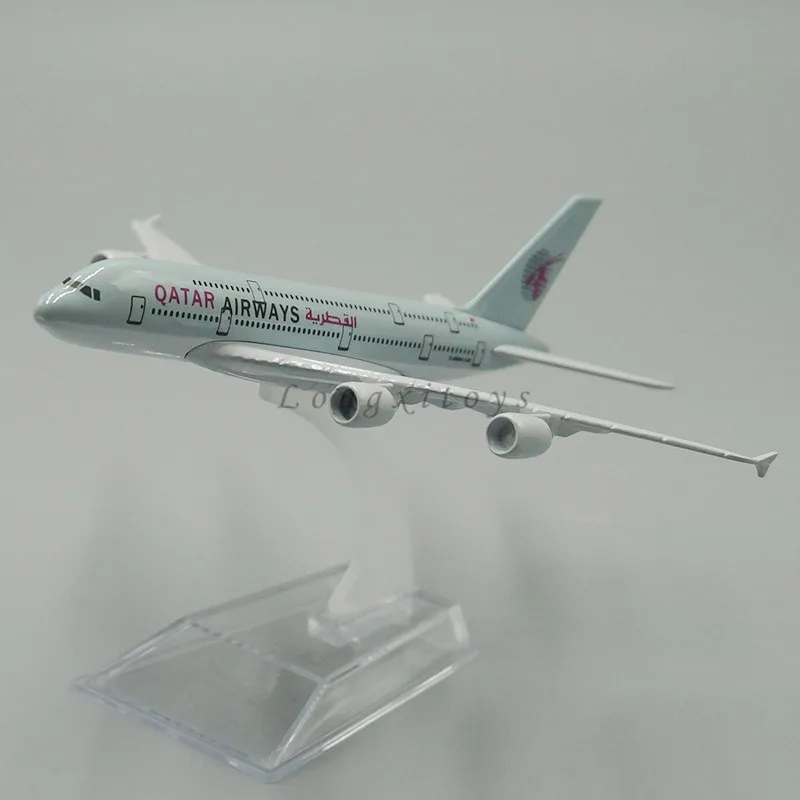 

Модель самолета из Катара A380, модель самолета 1:520