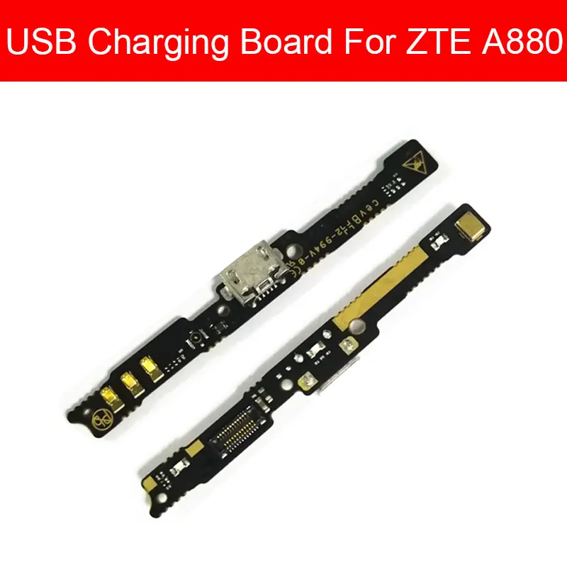 

USB Charging Dock Board For ZTE Small Fresh A880 Charger Dock Connector Flex Cable For ZTE Xiaoxian A880 Phone Repair Parts