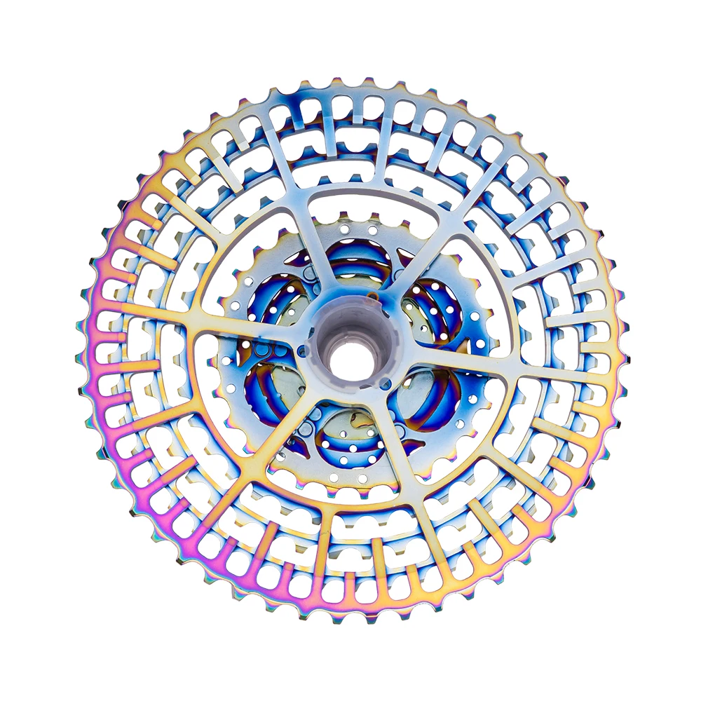 Новый цветной MTB 11 скоростей 52T SLR2 кассета CNC Сверхлегкий 11s Freewheel 11V горный