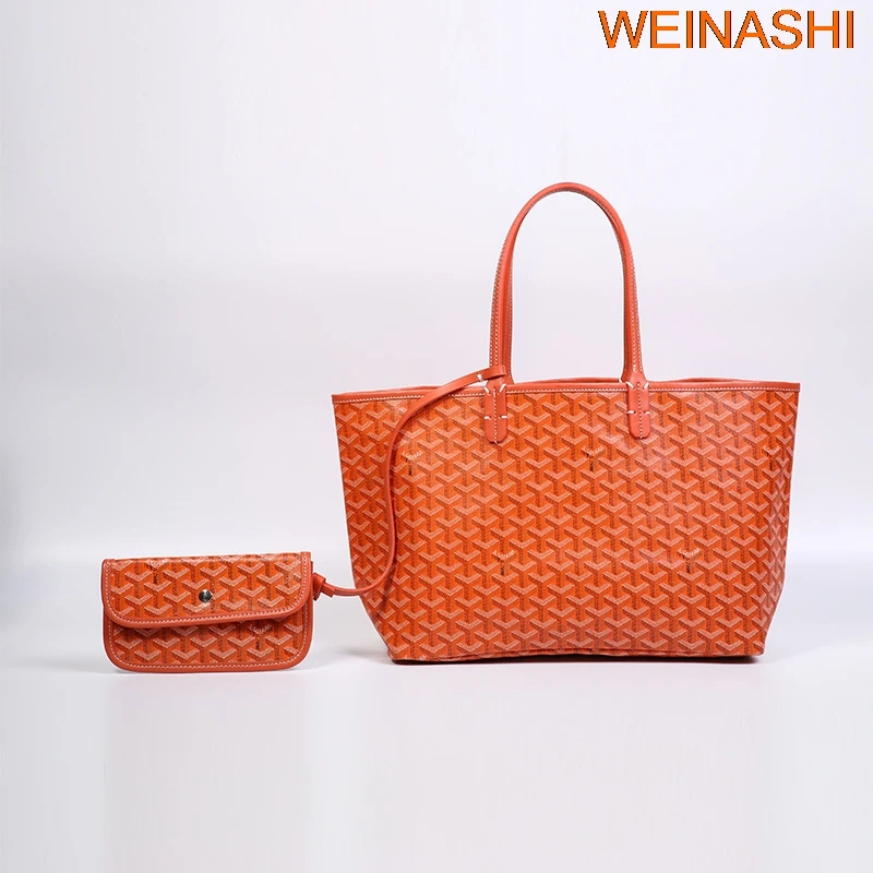 

GOYARD-New Designer High Quality Simple Fashion Handbag Printed Large Capacity Tote Shoulder Shopping Bag With Free Purse
