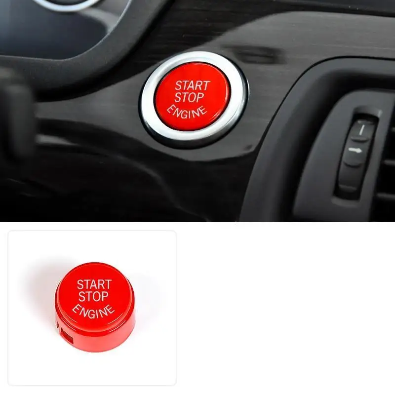 Handbrake Ignition Multimedia Button Interior Auto Chromium Automovil Parts Protecter Trim Accessories 18 19 FOR BMW 7 series | Автомобили
