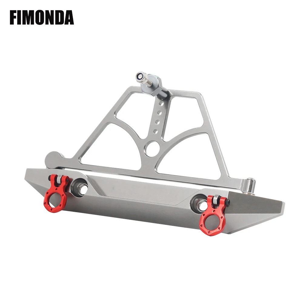 Металлический задний бампер FIMONDA с поворотным механизмом для 1/10 RC Гусеничный
