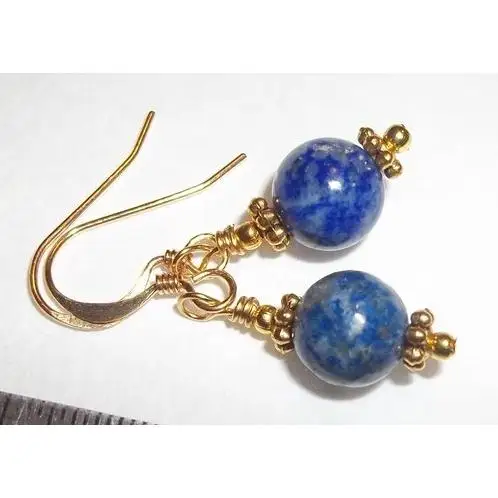 

Favorite Pearl Jewelry Natural Lapis Lazuli Gemstone Gold Plated Earrings Handmade Charming Lady Gift Wedding Birthday New Style