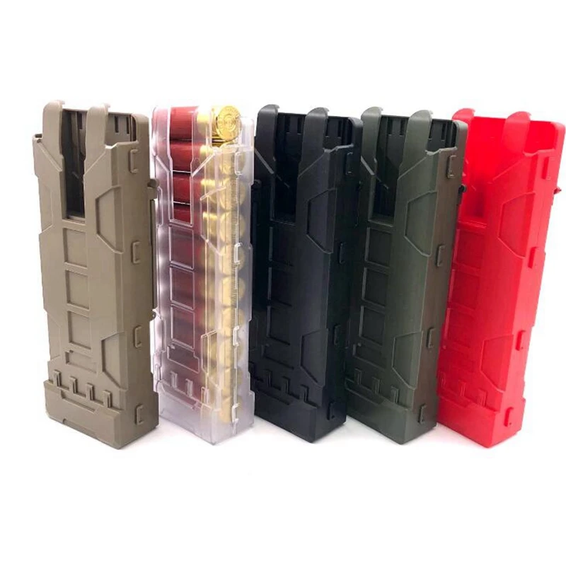 

Тактический дробовик Molle, сумка для магазина, 10 патронов, 12 калибров, сумка для перезагрузки патронов, пейнтбола, коробки для магазинов, стра...