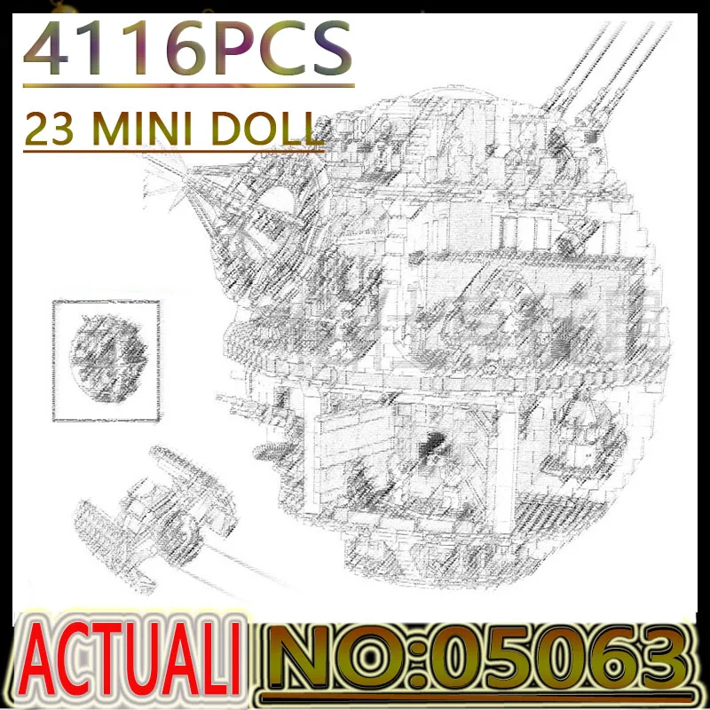 

Hot Star Battle Building Blocks Lepinblock 05063 Model Toy Brick Kids King 81061 Death Star Figures Christmas Birthday DIY Gifts