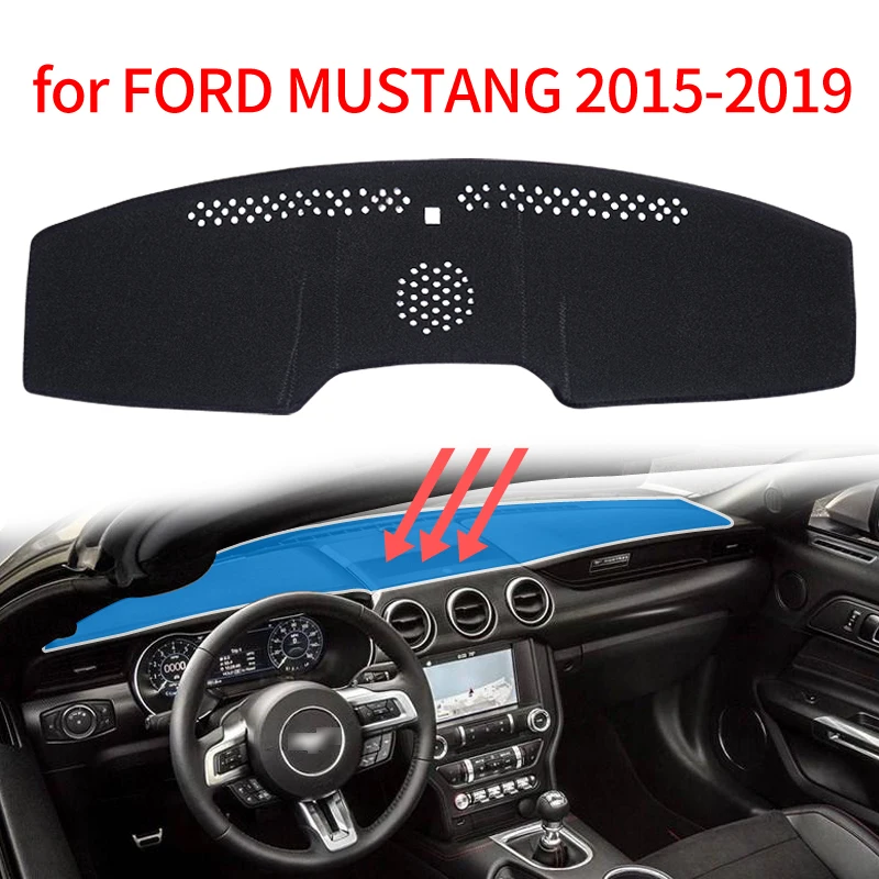 Автомобильный коврик Smabee для приборной панели Ford Mustang 2015 2016 2017 2018 2019 ковер