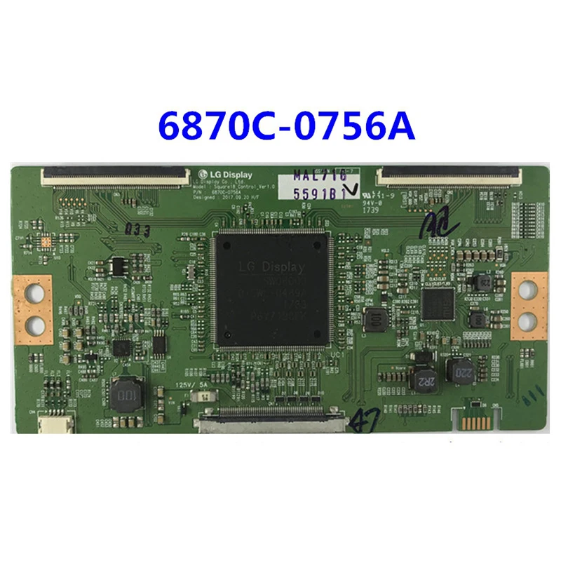 Latumab оригинальная T Con плата для 6870C 0756A контроллер TCON Логическая LG 43 дюйма 49 дюймов