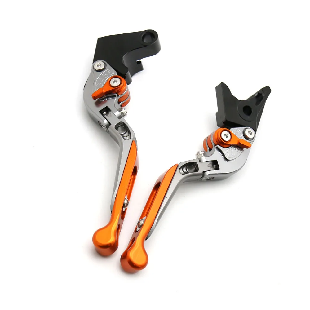 Orange Для Bajaj донар 400- аксессуары для мотоциклов CNC алюминиевый складной выдвижной тормозной рычаг сцепления - Цвет: Orange