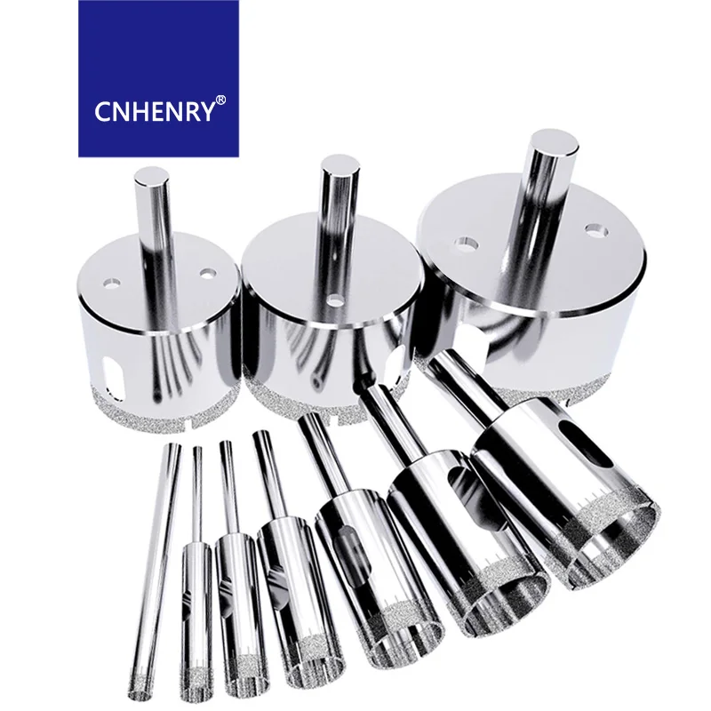 Кольцевая пила с алмазным покрытием набор из 15 насадок диаметром 6 50 мм круглые